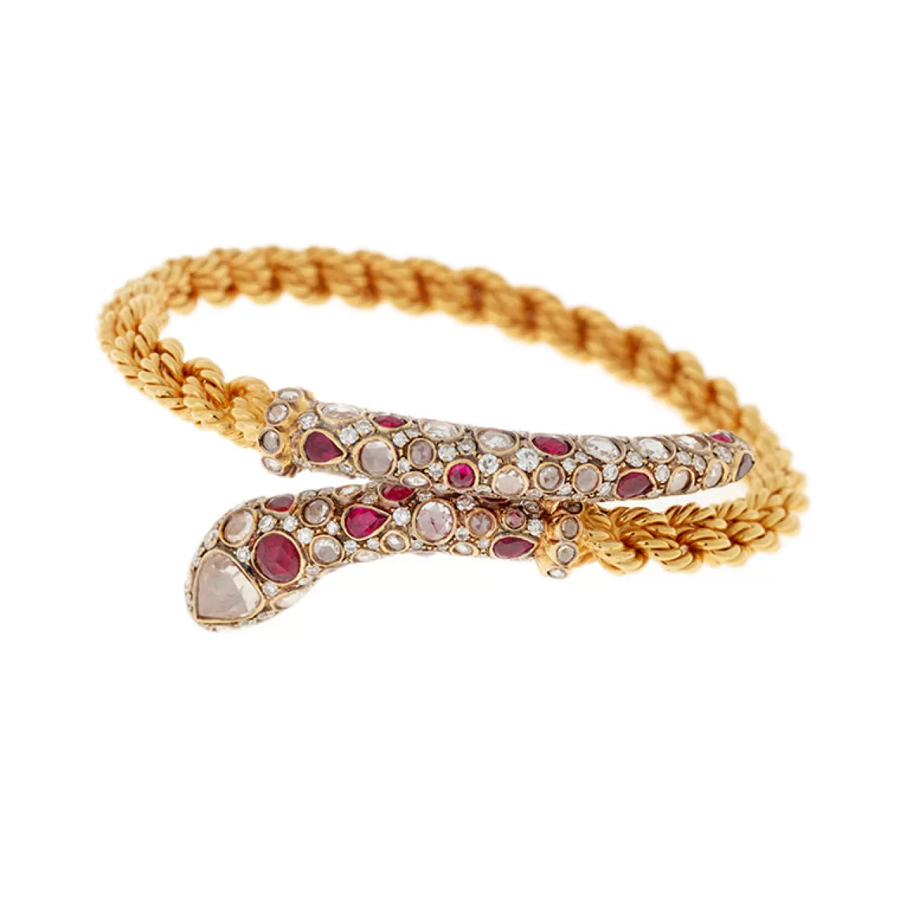 Basilik Braceletdiamants - Rubis^Selim Mouzannar Best