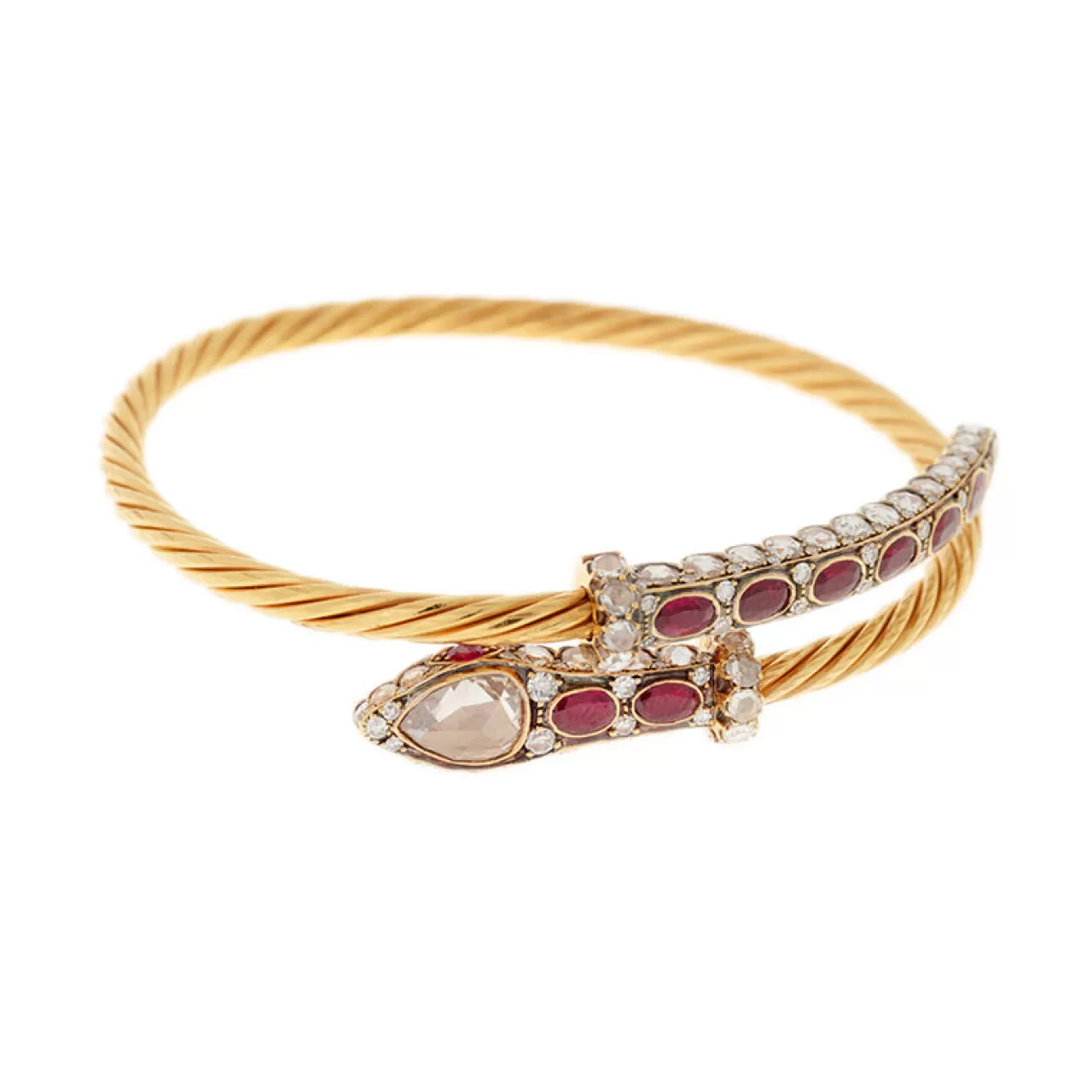 Basilik Braceletdiamants - Rubis^Selim Mouzannar Best