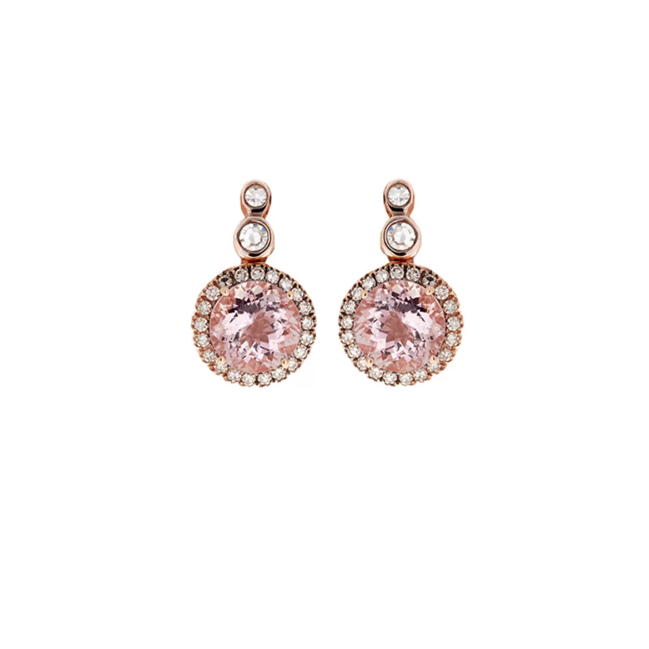 Beirut Boucles D'Oreillesmorganites - Diamants^Selim Mouzannar Flash Sale