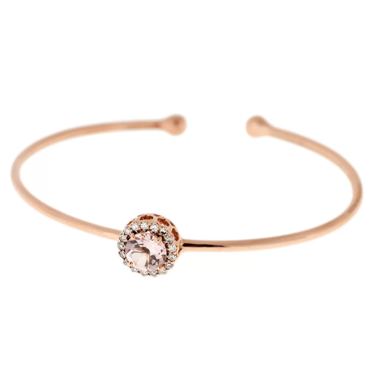 Beirut Braceletmorganite Rose - Diamants^Selim Mouzannar Cheap