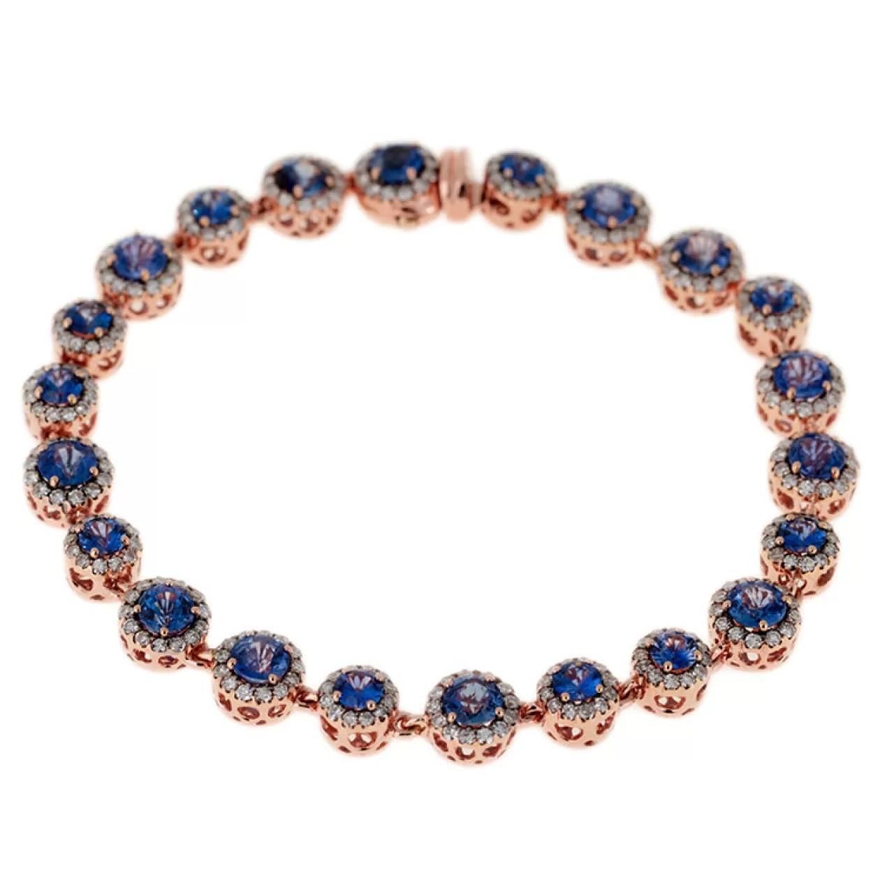 Beirut Braceletsaphirs Bleus - Diamants^Selim Mouzannar Shop