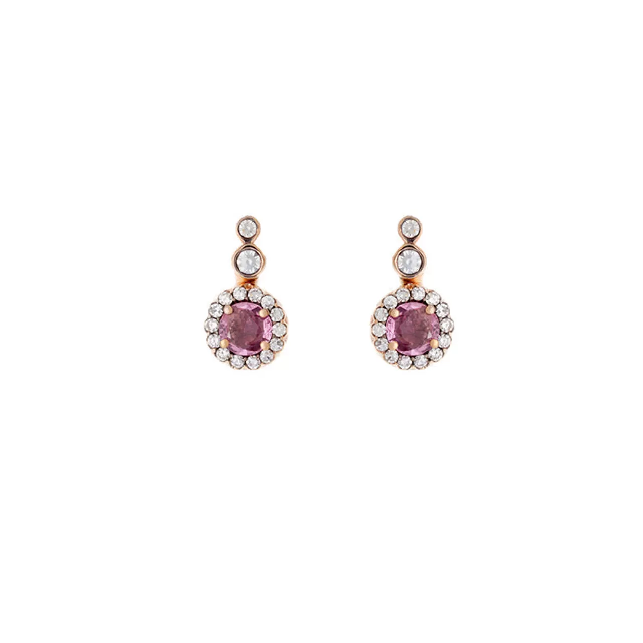 Beirut Colours Boucles D'Oreillessaphirs Roses - Diamants^Selim Mouzannar Discount