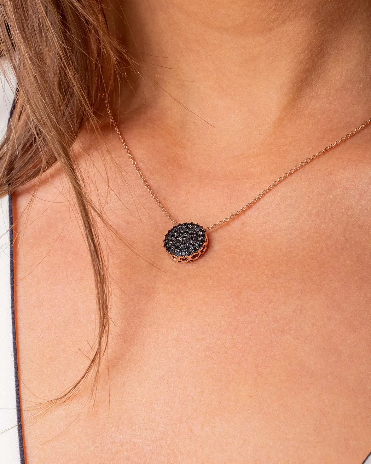 Beirut Pendentifdiamants Noirs^Selim Mouzannar Store