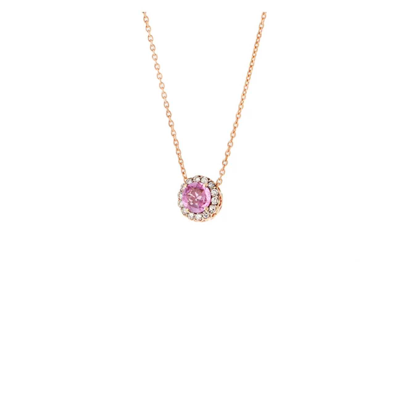 Beirut Pendentifsaphir Rose - Diamants^Selim Mouzannar New