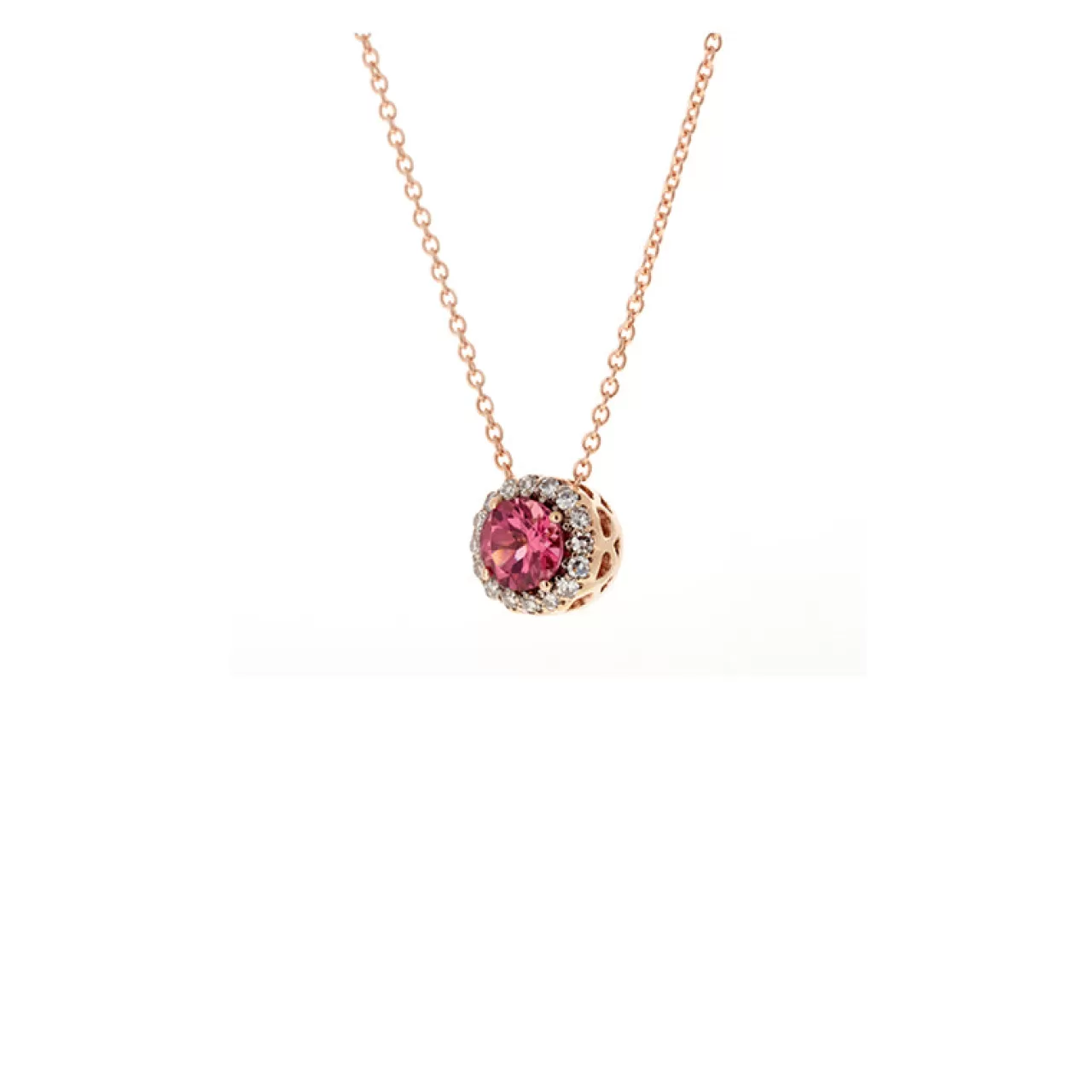 Beirut Pendentiftourmaline Rose - Diamants^Selim Mouzannar Outlet