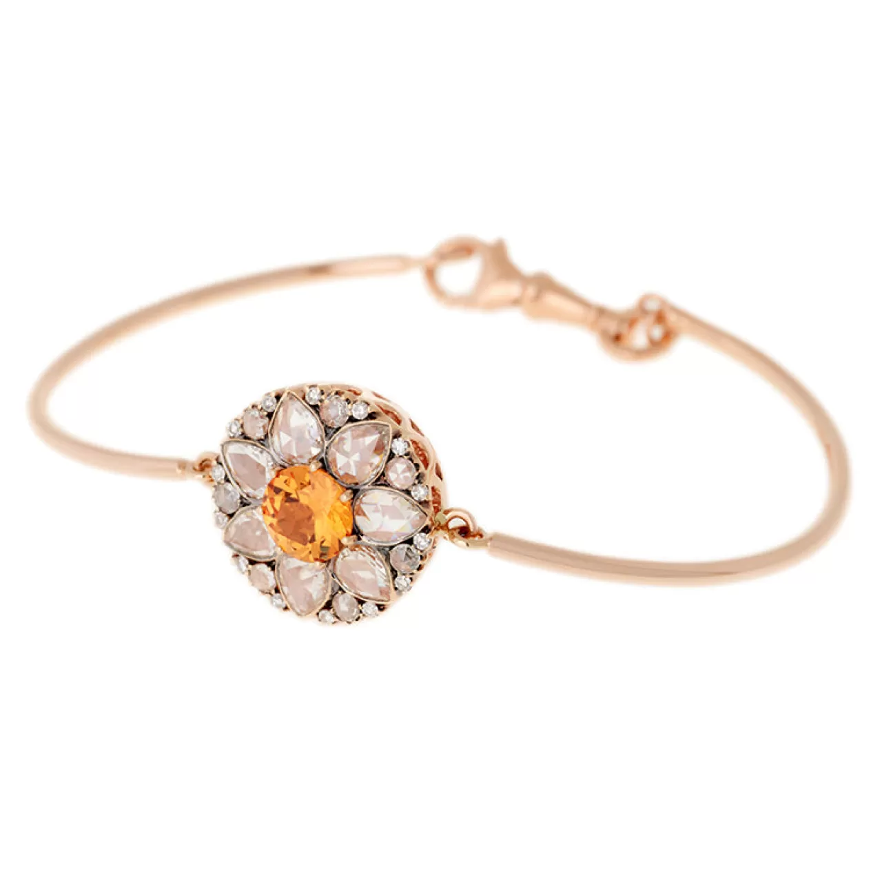 Beirut Rosace Braceletspessartite - Diamants^Selim Mouzannar Cheap