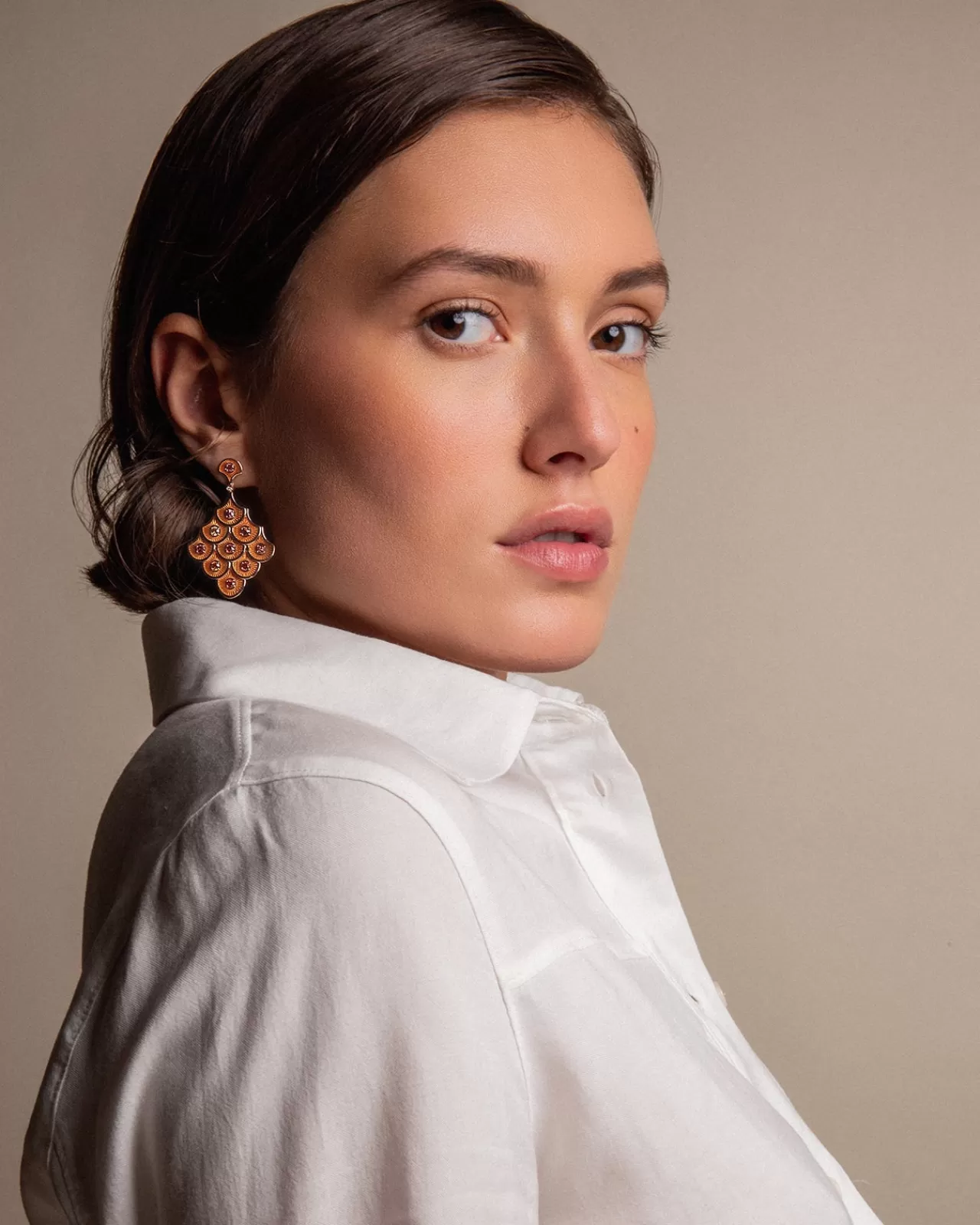 Fish For Love Boucles D'Oreilles Orangessaphirs Oranges - Diamants^Selim Mouzannar Shop