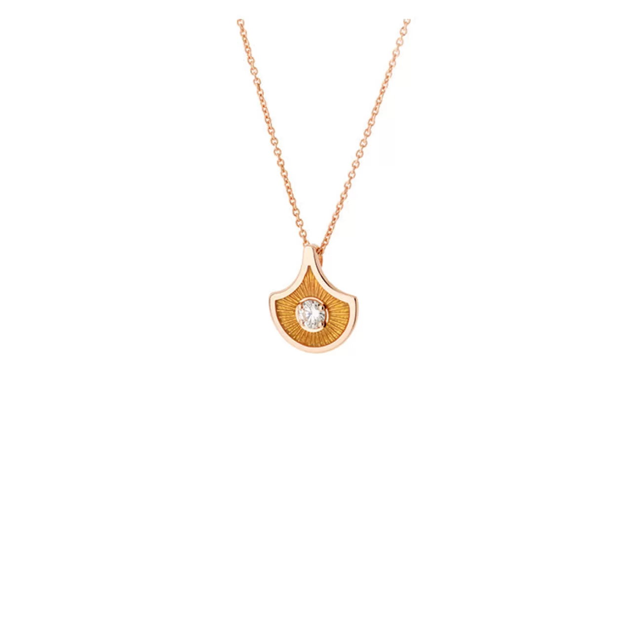 Fish For Love Orange Pendentifdiamant^Selim Mouzannar Shop