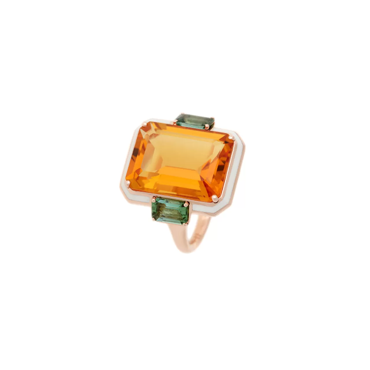 Gemma Bague Citrine - Tourmalines Vertes^Selim Mouzannar Best Sale