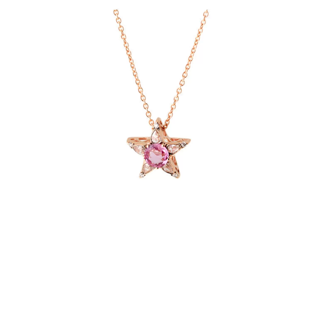 Istanbul Pendentifsaphir Rose - Diamants^Selim Mouzannar Fashion