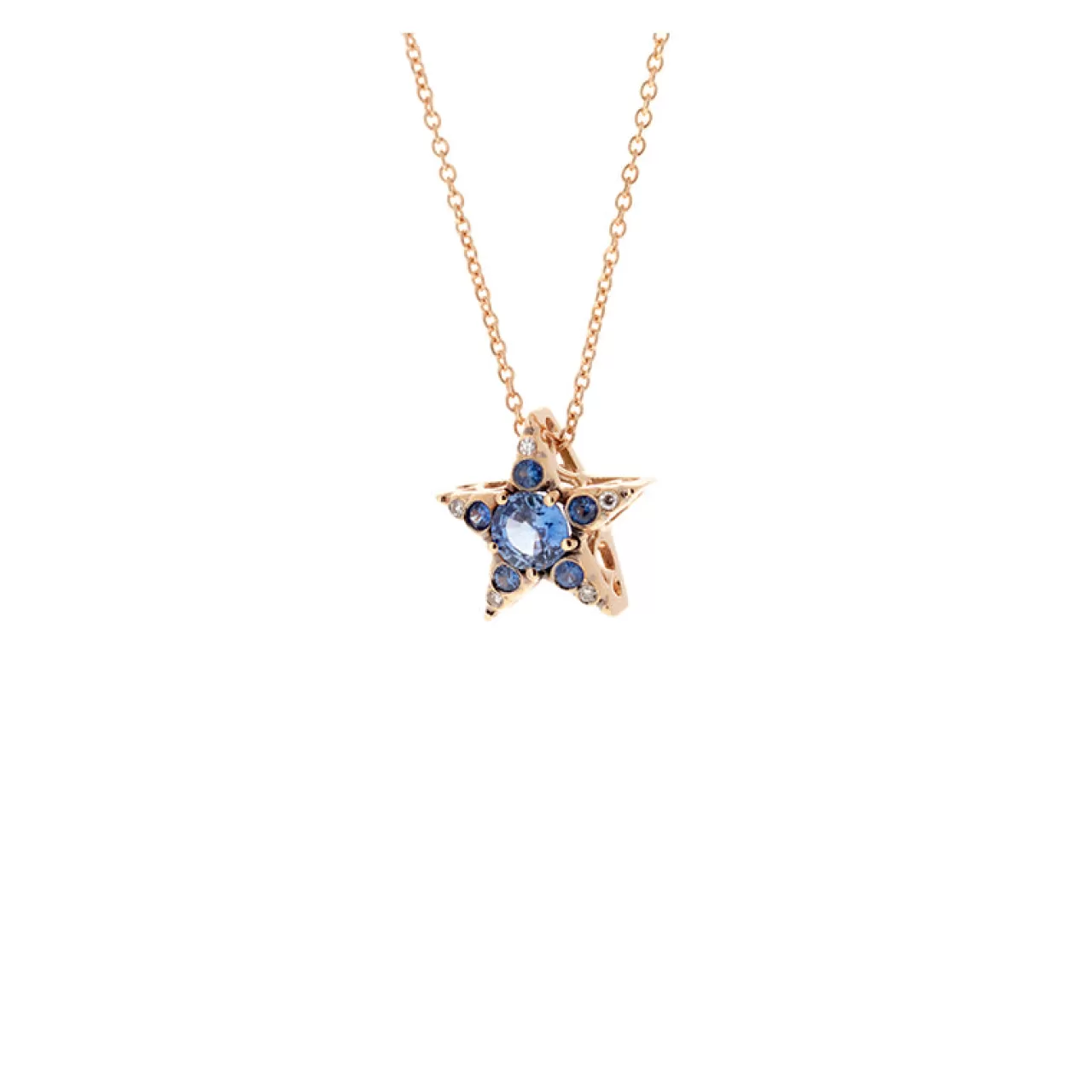 Istanbul Pendentifsaphirs Bleus - Diamants^Selim Mouzannar Sale