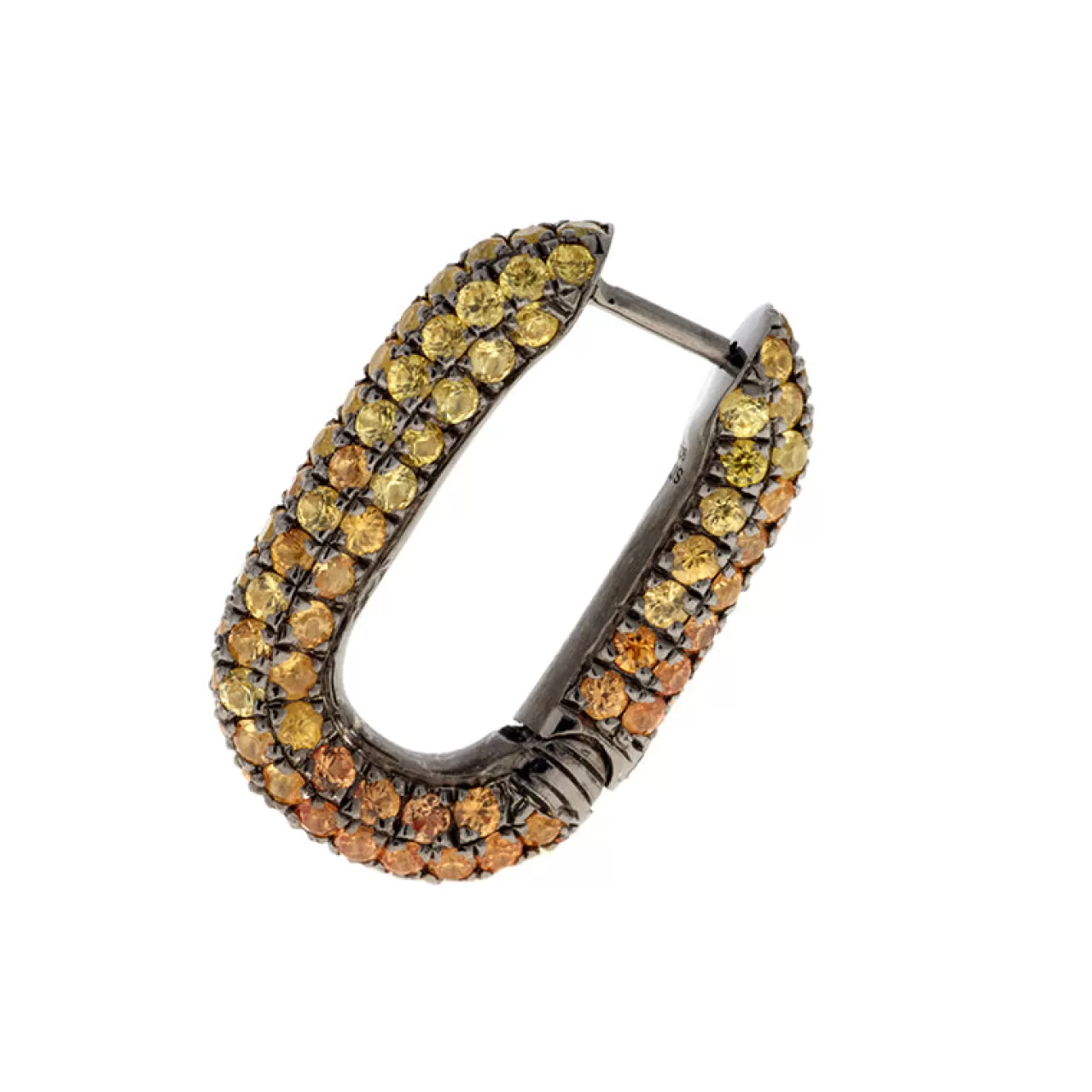 Link Boucle D'Oreille- Saphirs Jaunes^Selim Mouzannar Outlet