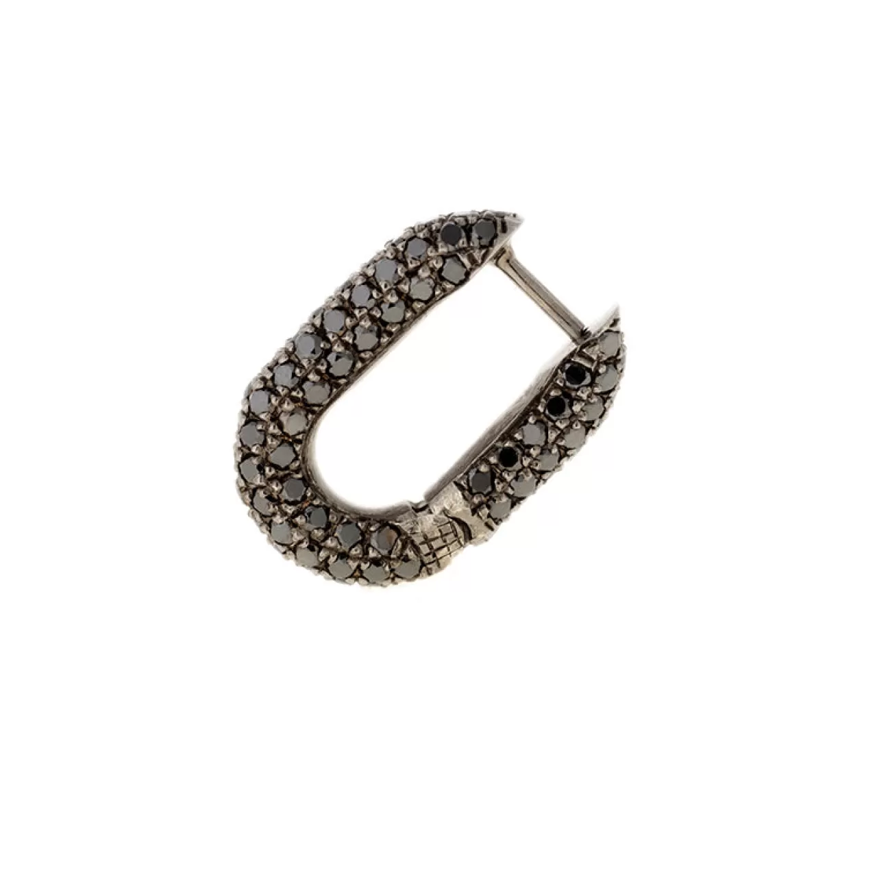 Link Boucle D'Oreillediamants Noirs^Selim Mouzannar Outlet