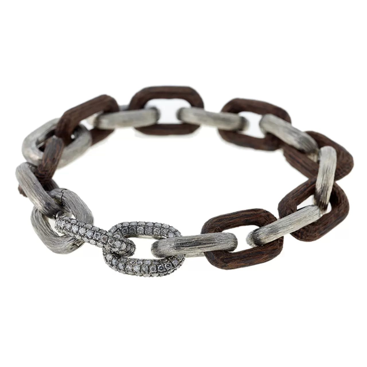 Link Braceletdiamants Gris Glacies^Selim Mouzannar Hot