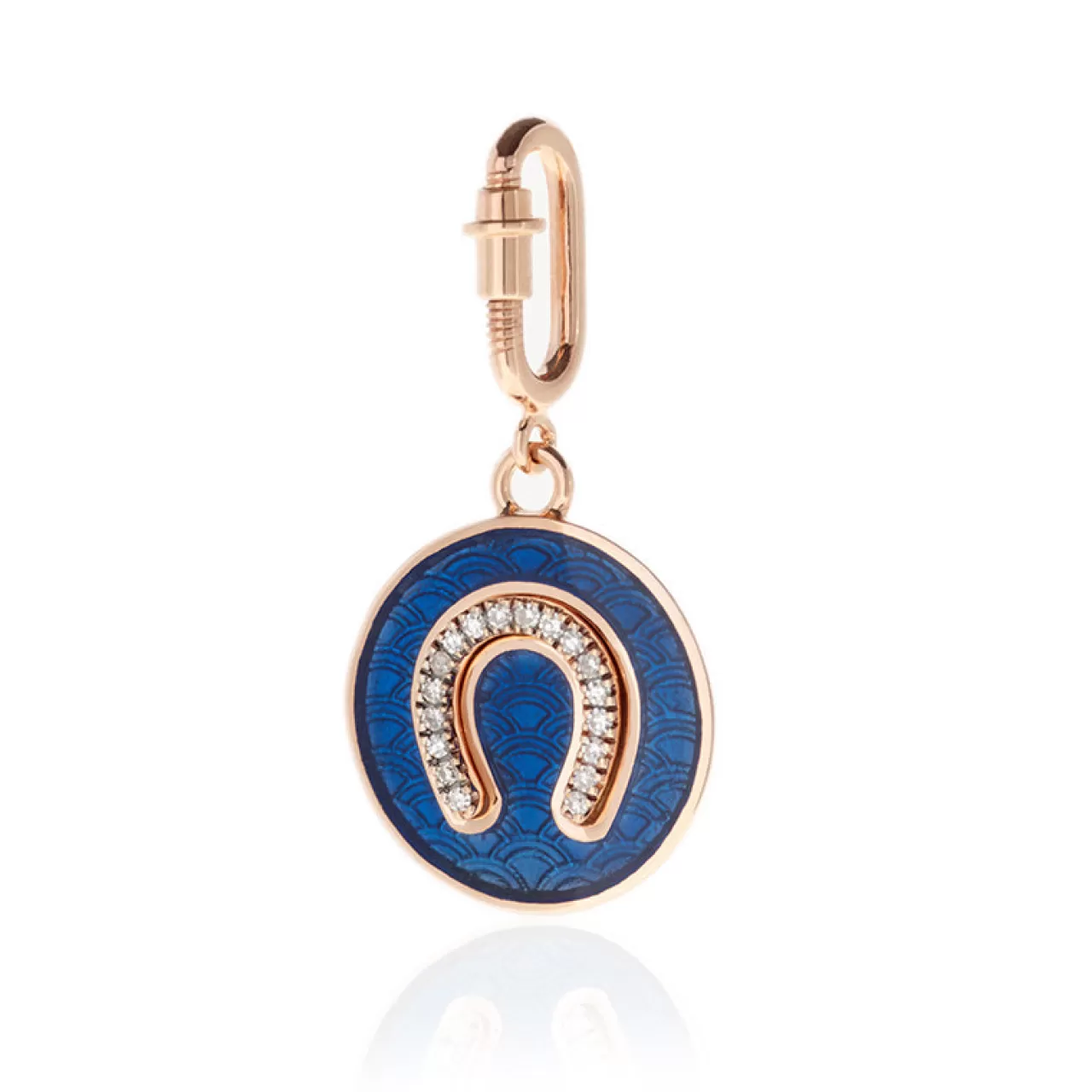 Medaille Fer A Cheval Bleu Marinediamants^Selim Mouzannar Flash Sale