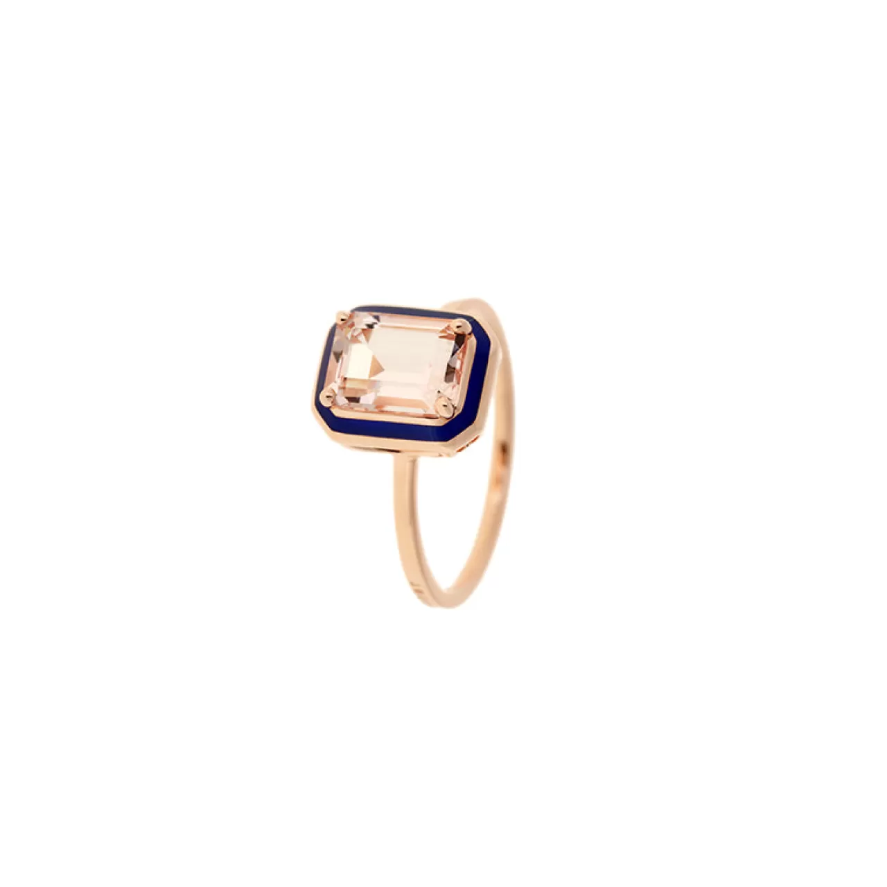 Mina Bague Bleu Marinemorganite^Selim Mouzannar Fashion