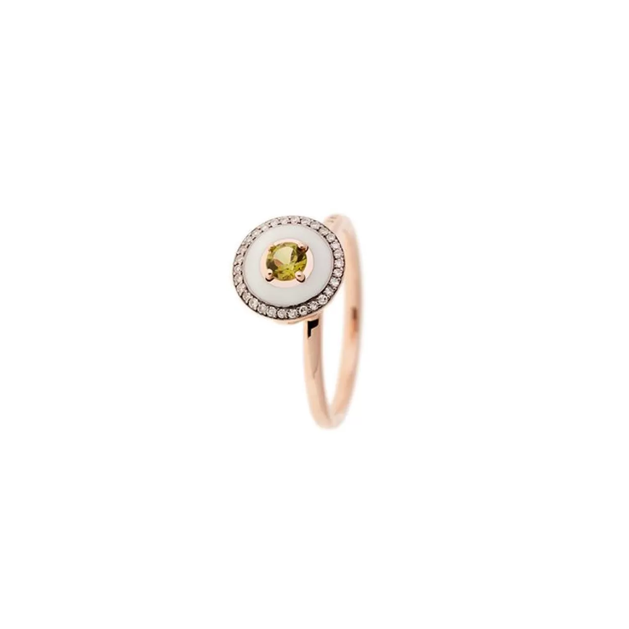 Mina Bague Ivoiretourmaline Jaune - Diamants^Selim Mouzannar Fashion