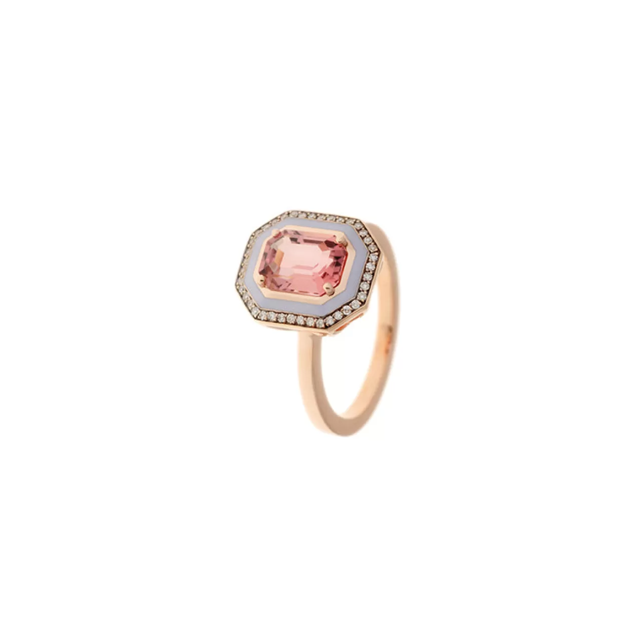 Mina Bague Lilastourmaline Rose - Diamants^Selim Mouzannar Sale