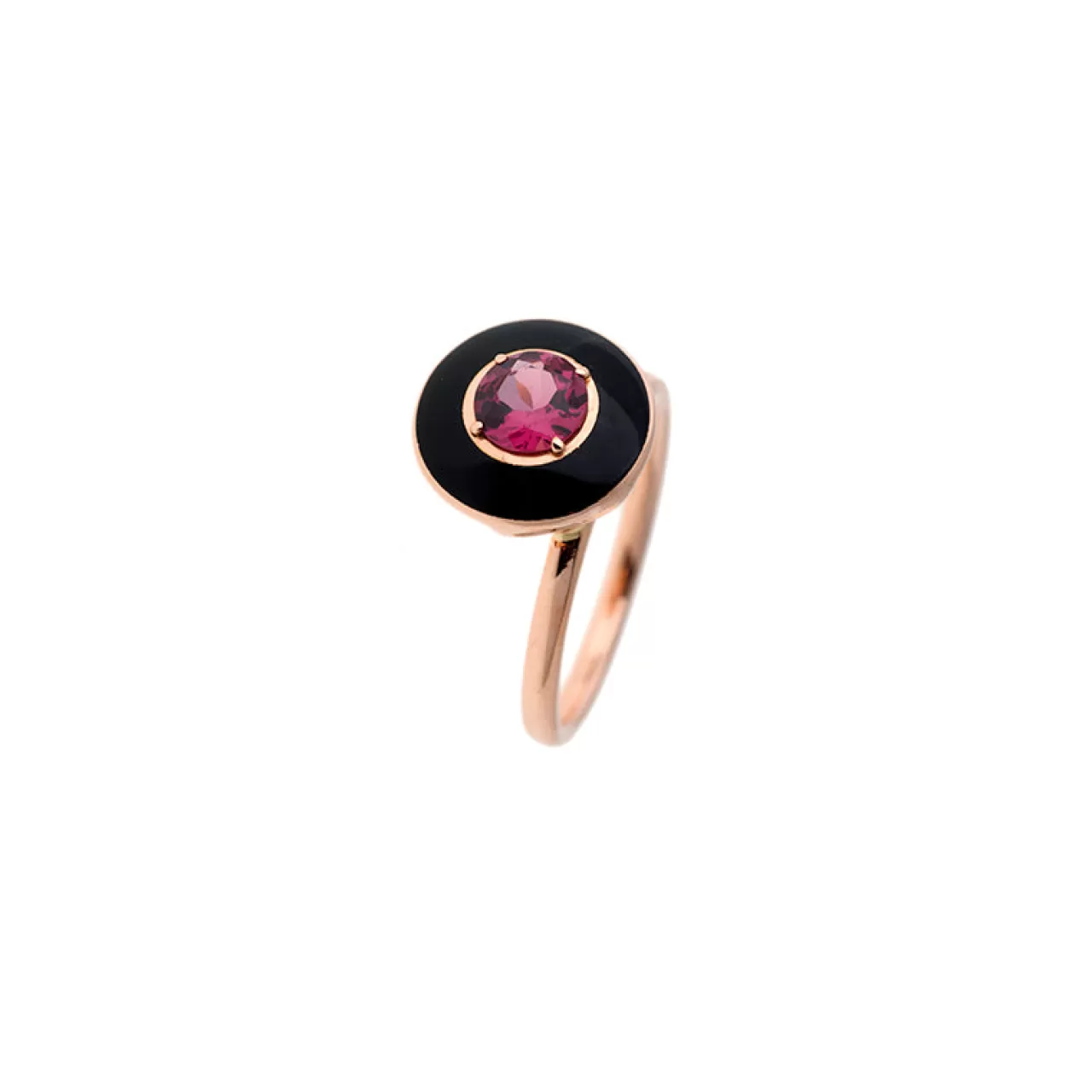 Mina Bague Noirerhodolite^Selim Mouzannar Store