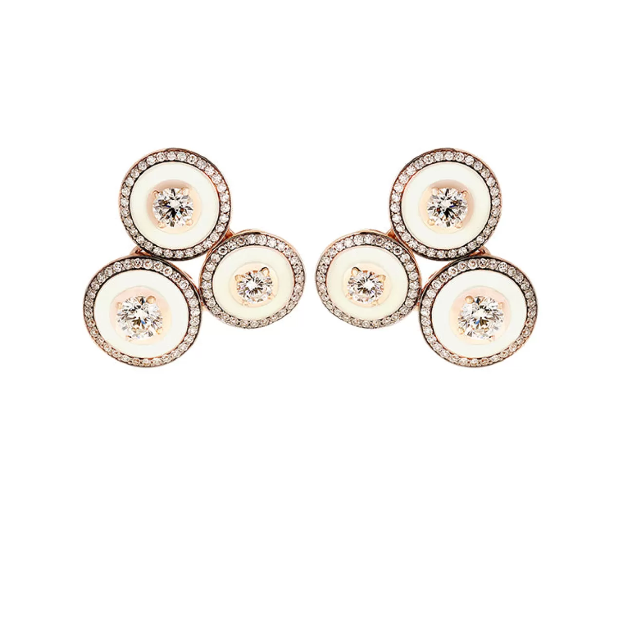 Mina Boucles D'Oreilles En Ivoirediamants^Selim Mouzannar Best