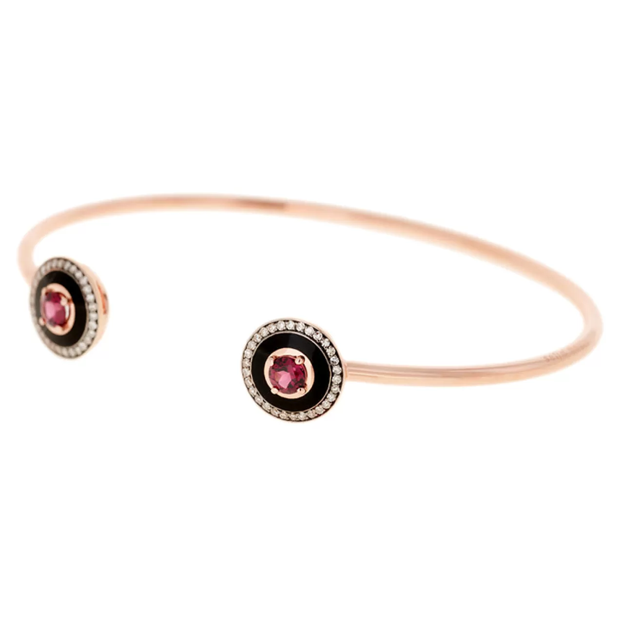 Mina Bracelet Noirrhodolites - Diamants^Selim Mouzannar Outlet