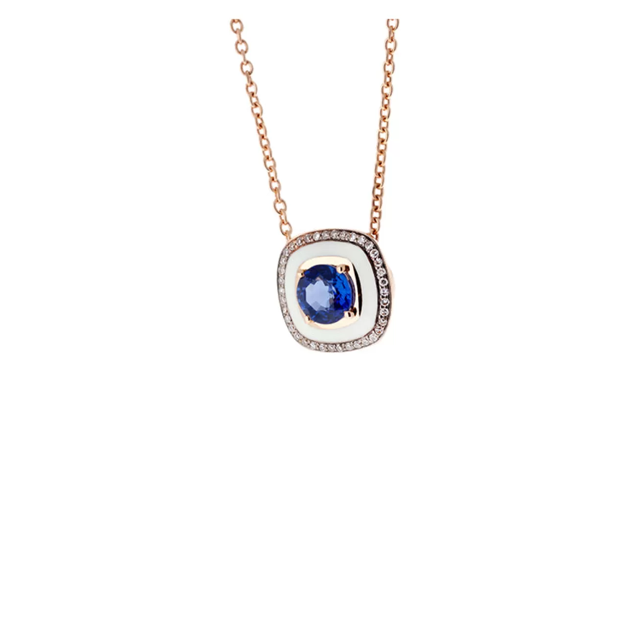 Mina Pendentif Ivoiresaphir Bleu^Selim Mouzannar Shop