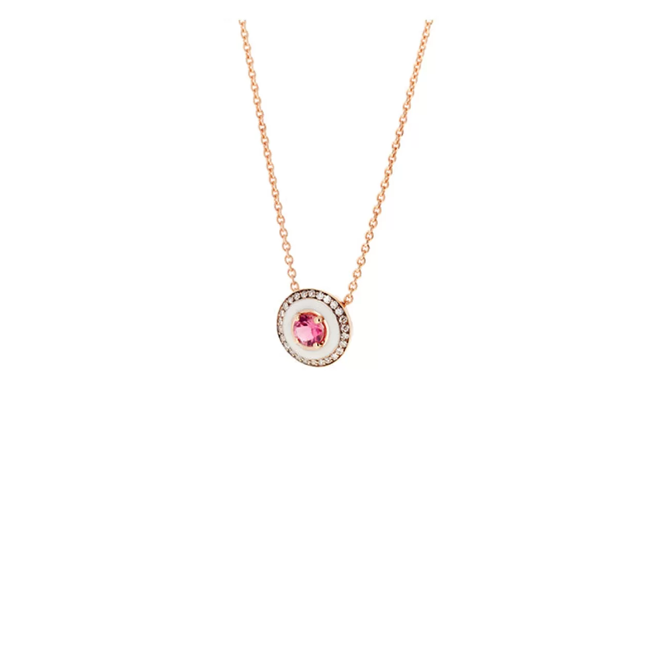 Mina Pendentif Ivoiretourmaline Rose - Diamants^Selim Mouzannar Best Sale