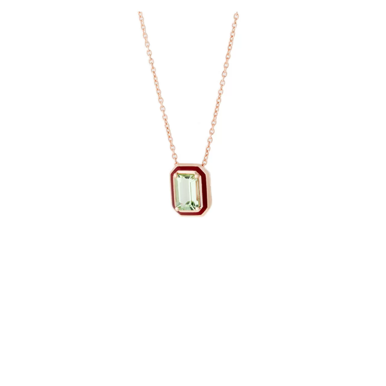 Mina Pendentif Rouge Foncetourmaline Verte^Selim Mouzannar Flash Sale