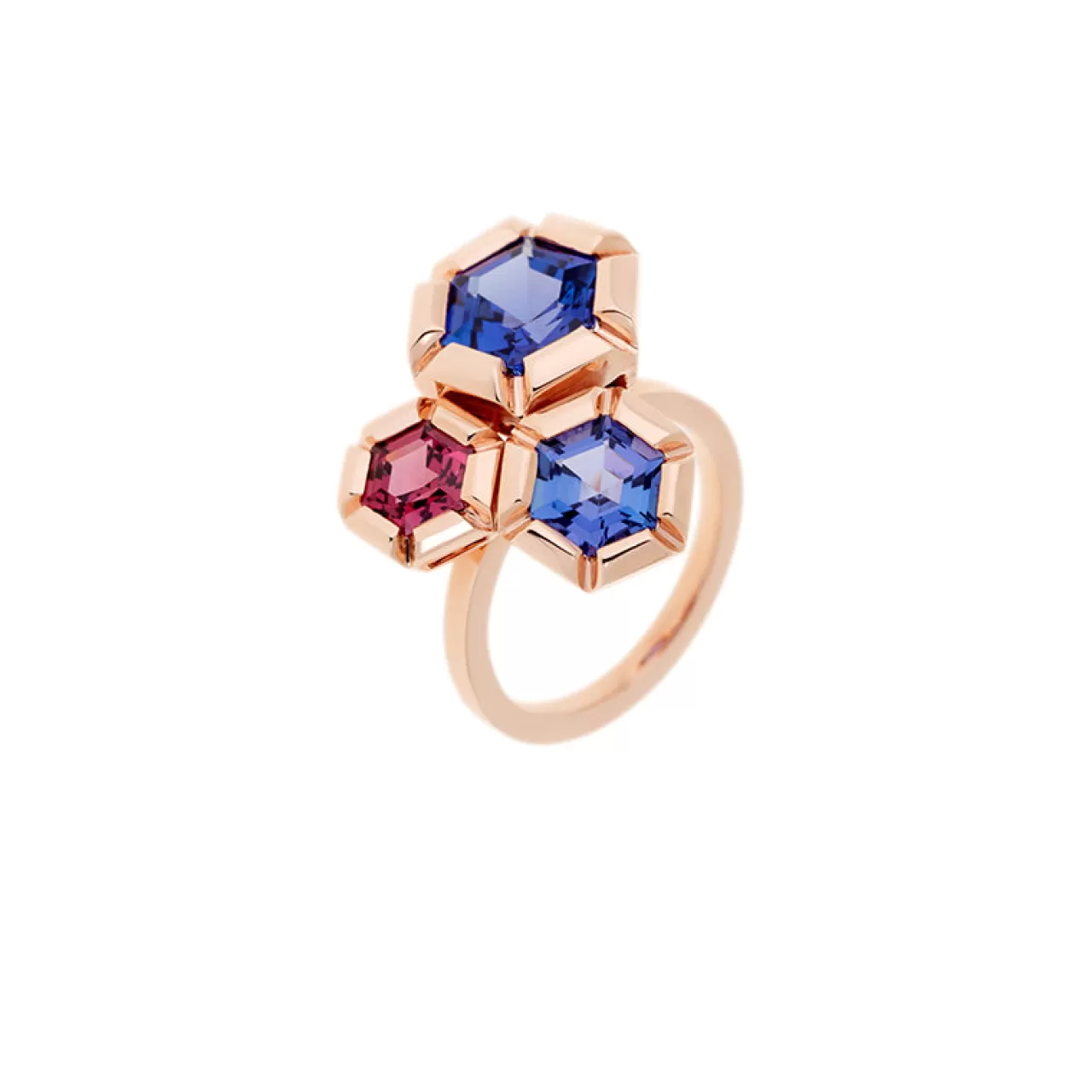 Rose De France Baguetanzanites - Rhodolite^Selim Mouzannar Best