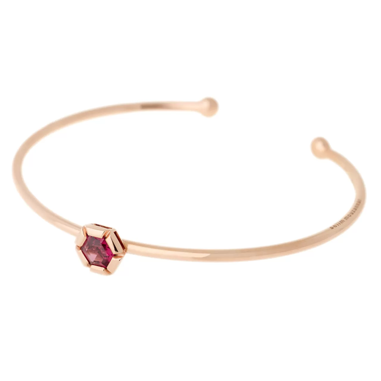 Rose De France Braceletrhodolite - Diamants^Selim Mouzannar Store